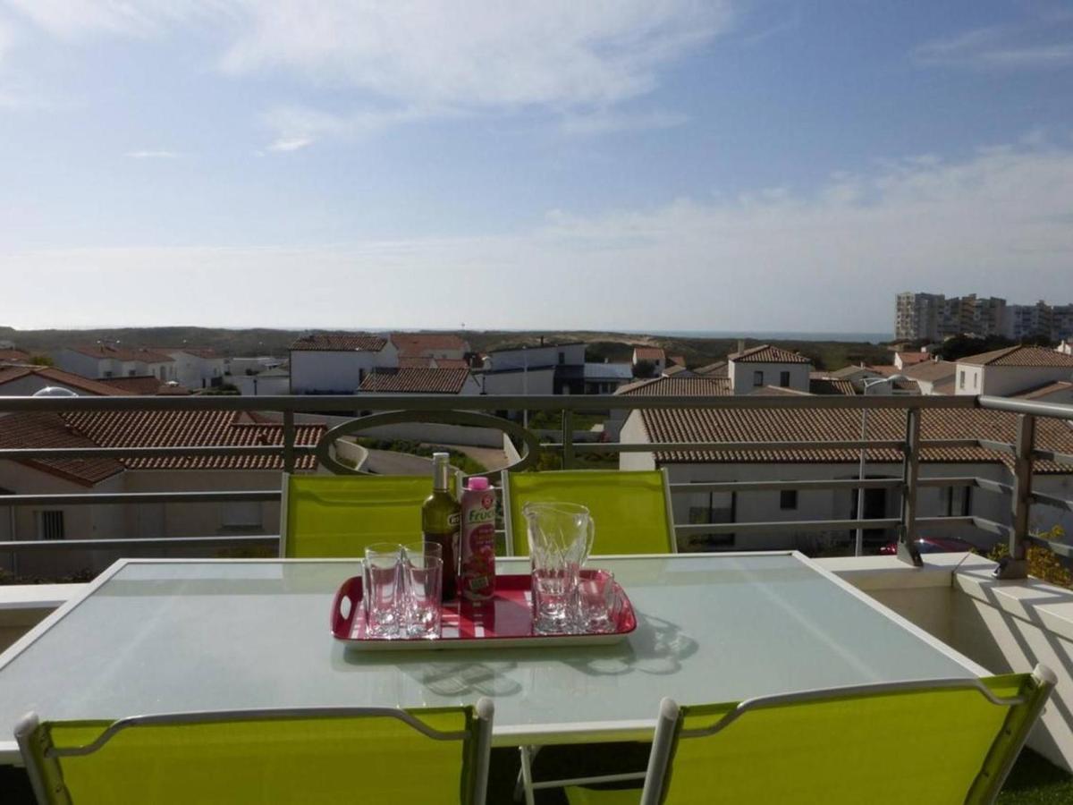 Appartement 2 Pieces Avec Balcon, Parking Et Proche Plage A Saint-Gilles-Croix-De-Vie - Fr-1-224-587 Buitenkant foto